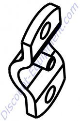 ST26882-01 (ST26882-2) Paddle Clamp for Toro/Stone Mixers