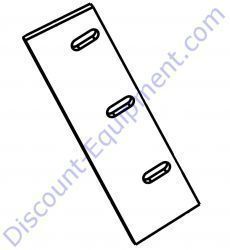 ST28194 PLASTER Blade Curved End for Toro/Stone Mixers