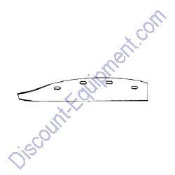 ST28197 Plaster Blade Curved Plated (Not required for steel blade option) for Toro/Stone Mixers **NO LONGER AVAILABLE**