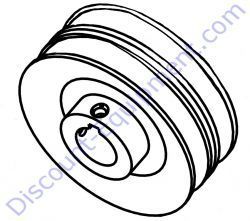 ST34518 Sheave 3BK90-1 for Toro/Stone Mixers