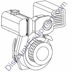 ST42999 Engine 10hp B&S T/P for Toro/Stone Mixers