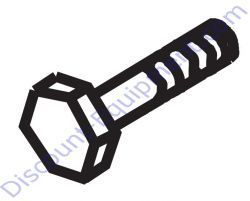 ST80520 HHCS 5/8-11 X 4-1/2 ZN Shear Bolt Toro/Stone Mixers **DISCONTINUED - NO REPLACEMENT**