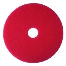17" Red Floor Finish Stripping Pads