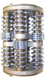 Edco CPM-8 6 Shaft General Purpose Carbide 78 Cutters Drum Assembly Rental C85D