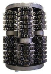 Edco CPM-8 6 Shaft General Purpose Pointed Steel 144 Cutters Drum Assembly Rental C85D
