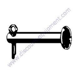 Bil-Jax 0068-037-50 2" Rivet Pin with Cotter (Box of 50)