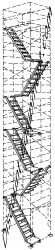 Bil-Jax 0054-125-07 28" Wide x 7' Long - 75 psf Capacity