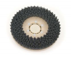 17" Diameter Lite Grit Disc Brush Rental Gray (Clarke 10384A) set of 2 FSLB