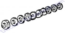 ST22153 (ST22152) Bearing & Seal Kit Welded Drums **OLD STYLE PRIOR TO 1998** Toro/Stone Mixers