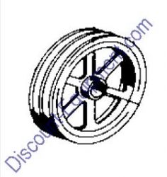 ST35278 Sheave 2AK61 X 1 Belt Drive for Toro/Stone Mixers