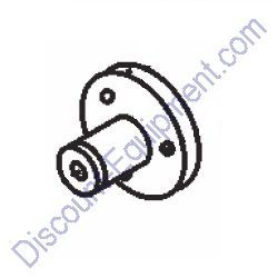 500596 HANDWHEEL SHAFT for Whiteman Concrete Mixers