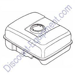 17510ZE0020ZD TANK, FUEL *NH1* (BLACK) 1 for Honda Engines