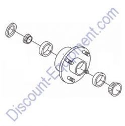 EM941306 HUB ASSY., 4-BOLT (1-1/16" SPINDLE) for Whiteman Concrete Mixers