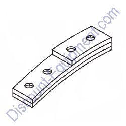 491928 SPRING LEAF for Stow Concrete Mixers