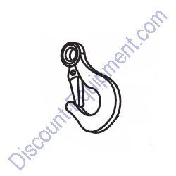 516581 CLEVIS SAFETY HOOK for Stow Concrete Mixers