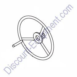 501808 HANDWHEEL for Stow Concrete Mixers