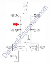 10267 Harness, trailer - left Generac Magnum Light Tower