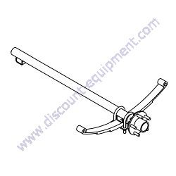 11100 Axle, 2200 lb. Generac Magnum Light Tower