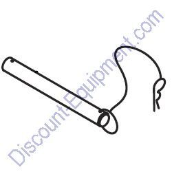 11292 Assembly, mast cradle pin w/chain & hook Generac Magnum Light Tower