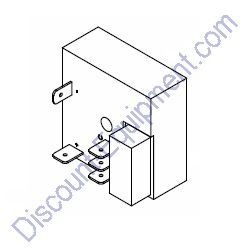14201 Relay, 10A spdt 12VDC time del. 15 sec. Generac Magnum Light Tower