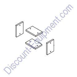 15014 Shim, 2 x 3 x .281 GSM Generac Magnum Light Tower
