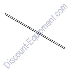 16598 Hinge, door - .188 pin, 48.5 long Generac Magnum Light Tower