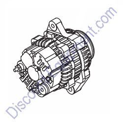 16743 Alternator, Mitsubishi Generac Magnum Light Tower