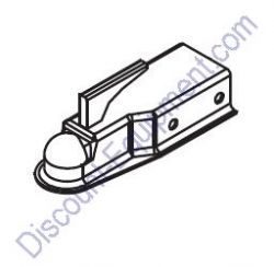 16830 Coupler, 2.00 ball/2.50 channel Generac Magnum Light Tower