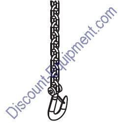 23367 Chain, safety - 7,800 lbs. rated Generac Magnum Light Tower
