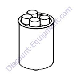 36980 Capacitor, 25uF, 5% 440VAC, sealed stud mount Generac Magnum Light Tower