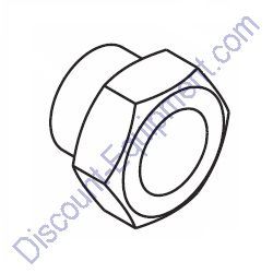 60755 Fitting, .750MNPT x .500FNPT nylon Generac Magnum Light Tower