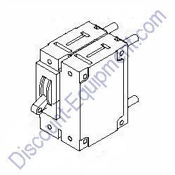 65963 Breaker, 30A, 250V, 2 pole, stud term Generac Magnum Light Tower