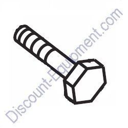 503117 BOLT, 3/8" NC X 3" G5 for Multiquip Mortar Mixers