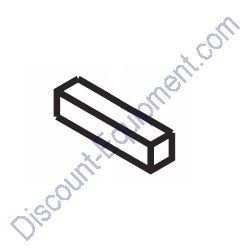 EM010009 SQ KEY 1/4 X 1/4 X 1" for Multiquip Mortar Mixers