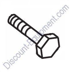 EM963110 BOLT 1/2-13 X 3-3/4 Multiquip Essick EM70 Whiteman WM70 Mortar Mixers