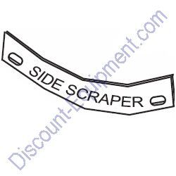EM202928 BLADE, SIDE, SCRAPPER for Multiquip Mortar Mixers