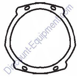 EM801965 GASKET for Multiquip Mortar Mixers
