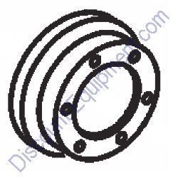 EM934045 ADJUSTING RING for Multiquip Mortar Mixers