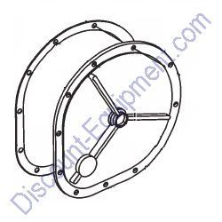 EM600014 TRANSMISSION COVER for Multiquip Mortar Mixers