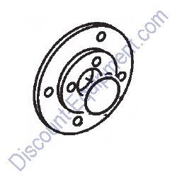 EM203038 ADAPTER KIT for Multiquip Mortar Mixers