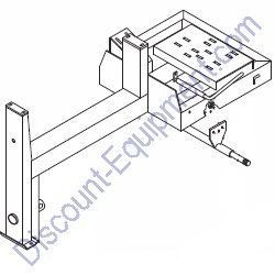 514835 MAIN FRAME for Multiquip Mortar Mixers
