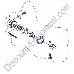 EM934022 CLUTCH ASM for Multiquip Mortar Mixers