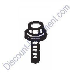 938930501600 SCREW-WASHER, 5X16 for Honda Engines
