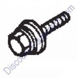 957010802000 BOLT, FLANGE, 8X20 for Honda Engines