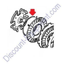 22535822610 CENTER, CLUTCH WEIGHT for Honda Engines
