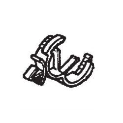 90684ZA0601 CLIP, HARNESS for Honda Engines