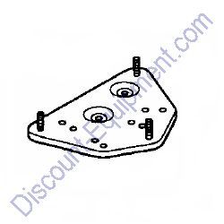 18436ZH8W40 BASE COMP., MUFFLER COVER for Honda Engines