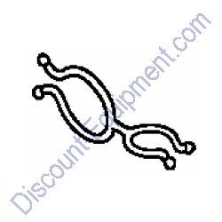 91473PA1003 CLIP, WATER HOSE for Honda Engines