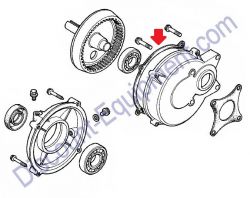 21692ZH8800 PACKING, REDUCTION COVER for Honda Engines