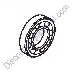 961006203000 BEARING, RADIAL BALL, 6203 for Honda Engines